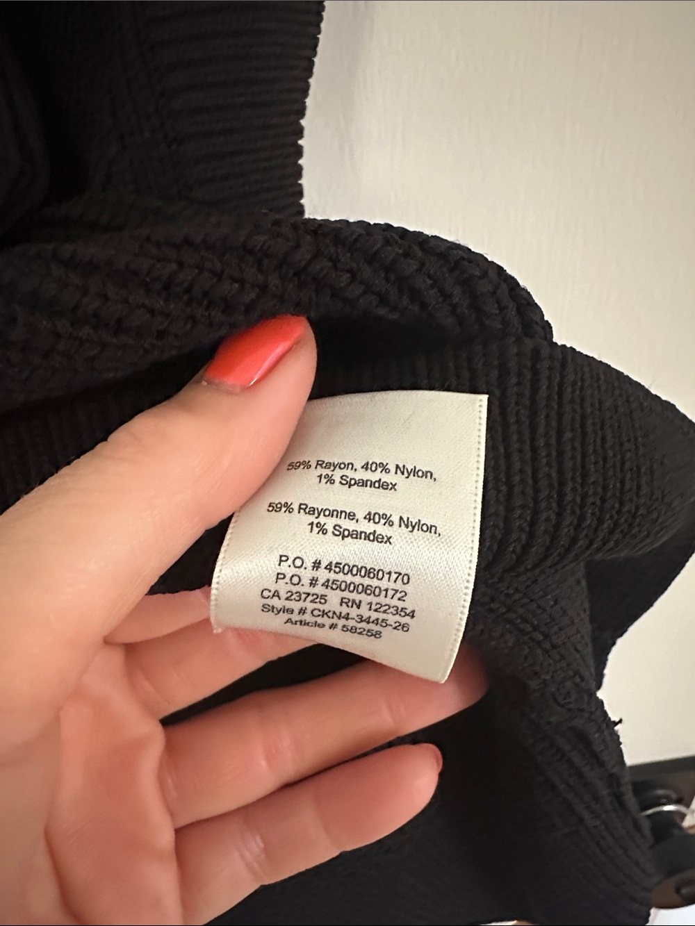 Wilfred Black Ribbed Knit Top - Picture 6 of 6
